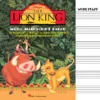 Hal Leonard Music Manuscript Book With Wide Staves - The Lion King 1 Hal Leonard Music Manuscript Book With Wide Staves - The Lion King