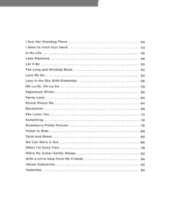 Hal Leonard Manuscript Really Easy Piano - The Beatles Collection