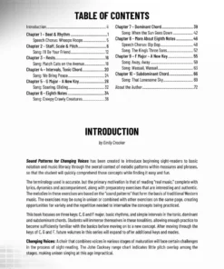Hal Leonard Sound Patterns For Changing Voices - Student Edition Manuscript