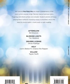 Hal Leonard Drivers License, Willow & More Hot Singles Manuscript