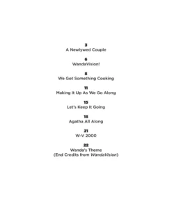 Crescendo Music WandaVision Manuscript