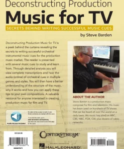 Hal Leonard Deconstructing Production Music For TV Manuscript