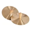 Crescendo Music 7 Inch Brass Cymbals With Knobs Percussion