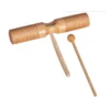 Crescendo Music Two Tone Wood Block Large Percussion