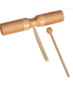 Crescendo Music Two Tone Wood Block Large Percussion