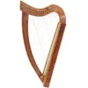 Crescendo Music Western Australia Leaning Pixie Harp 19 String Carved Rosewood With Bag