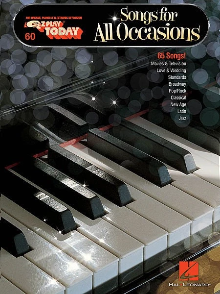 Hal Leonard Ez Play 60 Songs For All Occasions 3 Hal Leonard Ez Play 60 Songs For All Occasions