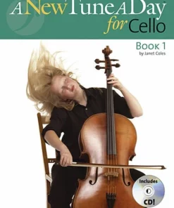 Crescendo Music A New Tune A Day For Cello Book/CD Manuscript