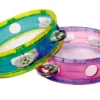 Crescendo Music CPK Transparent Plastic 6" Tambourine With 5 Pairs Of Jingles (2 Colours)