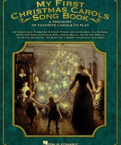 Crescendo Music Manuscript My First Christmas Carols Songbook Easy Piano