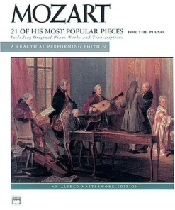 Alfred Manuscript Mozart 21 Of His Most Popular Pieces