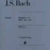 Crescendo Music Manuscript Bach's Partitas Book 1 Nos 1-3 BWV 825-827 Urtext