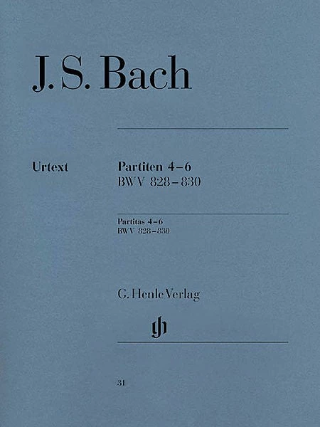 Crescendo Music Manuscript Bach's Partitas Book 2 Nos 4-6 BWV 828-830 Urtext 3 Crescendo Music Manuscript Bach's Partitas Book 2 Nos 4-6 BWV 828-830 Urtext