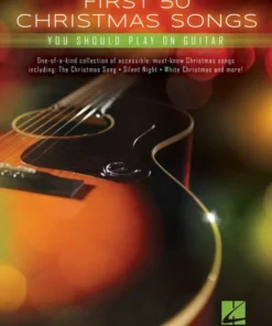 Crescendo Music FIRST 50 CHRISTMAS SONGS YOU SHOULD PLAY ON GUITAR Manuscript