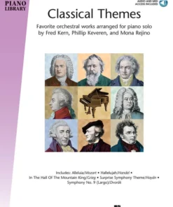 Crescendo Music Hal Leonard HLSPL Classical Themes With Audio Access Manuscript