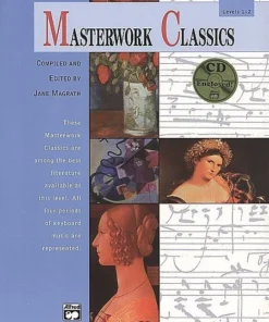 Crescendo Music Manuscript Masterwork Classics Level 1-2 Jane Magrath