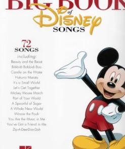 Hal Leonard Big Book Of Disney Songs Flute Manuscript