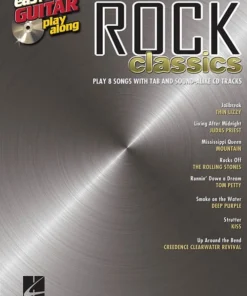 Crescendo Music Rock Classics - Easy Guitar Play-Along Vol. I Manuscript