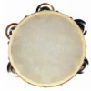 Crescendo Music Percussion Tambourine 6 1/2 Diameter 5 Jingles