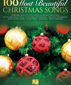 Crescendo Music Manuscript 100 Most Beautiful Christmas Songs PVG