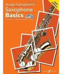 Crescendo Music Saxophone Basics Andy Hampton Book/CD