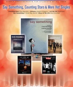 Hal Leonard Manuscript Say Something Counting Stars & More Hot Singles