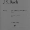 Crescendo Music Bach Preludes And Fugues Part 1 Urtext Edition Manuscript