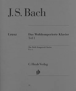 Crescendo Music Bach Preludes And Fugues Part 1 Urtext Edition Manuscript