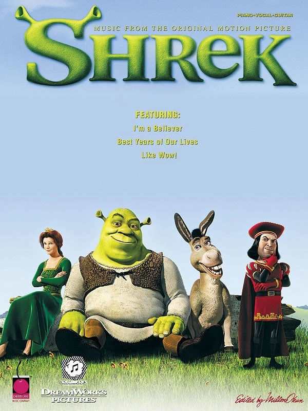 Hal Leonard Shrek Movie Soundtrack PVG Manuscript 3 Hal Leonard Shrek Movie Soundtrack PVG Manuscript