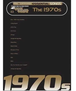 Hal Leonard Ez Play 53 Essential Songs Of The 1970s