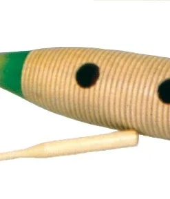 Crescendo Music Large Wooden Fish Guiro Percussion 5 Crescendo Music Large Wooden Fish Guiro Percussion