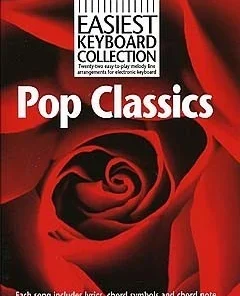 Crescendo Music Manuscript Easiest Keyboard Collection: Pop Classics
