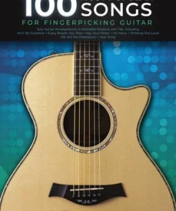 Crescendo Music 100 Most Popular Songs For Fingerpicking Guitar Manuscript