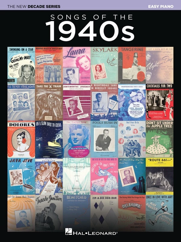 Crescendo Music Songs Of The 1940s New Decade Series Easy Piano Manuscript 3 Crescendo Music Songs Of The 1940s New Decade Series Easy Piano Manuscript