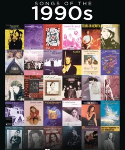 Crescendo Music Songs Of The 1990s New Decade Series Easy Piano Manuscript