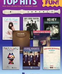 Hal Leonard Top Hits Recorder Fun