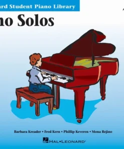 Crescendo Music Hal Leonard HLSPL Piano Solo Book With Audio Access Manuscript