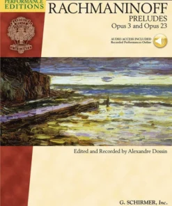 Hal Leonard Manuscript Serge Rachmaninoff - Preludes, Opus 3 And Opus 23