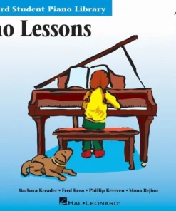 Crescendo Music Hal Leonard HLSPL Piano Lesson Book With Audio Access Manuscript