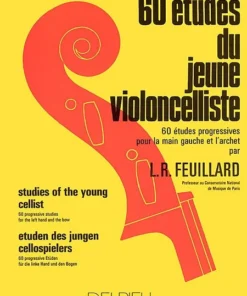 Crescendo Music Manuscript Feuillard 60 Studies For The Young Cellist