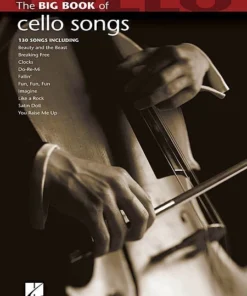 Hal Leonard Big Book Of Cello Songs Manuscript