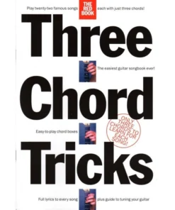 Crescendo Music Manuscript Three Chord Tricks - Red Book