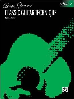 Crescendo Music Aaron Shearer Classical Guitar Technique Book With CD Manuscript 4 Crescendo Music Aaron Shearer Classical Guitar Technique Book With CD Manuscript