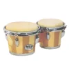 Crescendo Music Tunable Wooden Bongos In Two Tone Effect By Mano Percussion