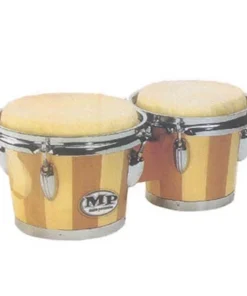Crescendo Music Tunable Wooden Bongos In Two Tone Effect By Mano Percussion