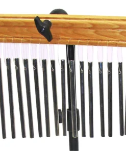 Crescendo Music 25 Hanging Chime Bars Wood Mount