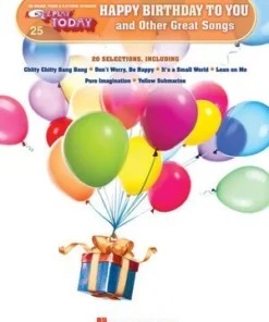 Hal Leonard Ez Play 25 Happy Birthday To You And Other Great Songs