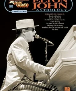 Hal Leonard Ez Play 90 Elton John Anthology 2nd Edition