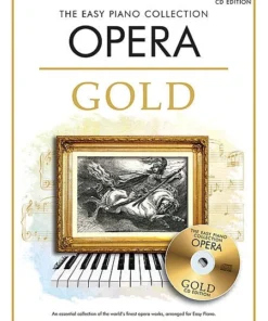 Crescendo Music Opera Gold Easy Piano Collection Manuscript