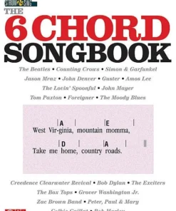 Crescendo Music Manuscript The 6 Chord Songbook